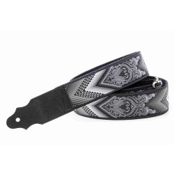 RightOn! Arrow Black Guitar Strap